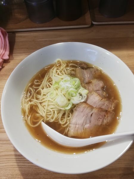 「肉そば　小　800円」@自家製麺 伊藤 神田店の写真