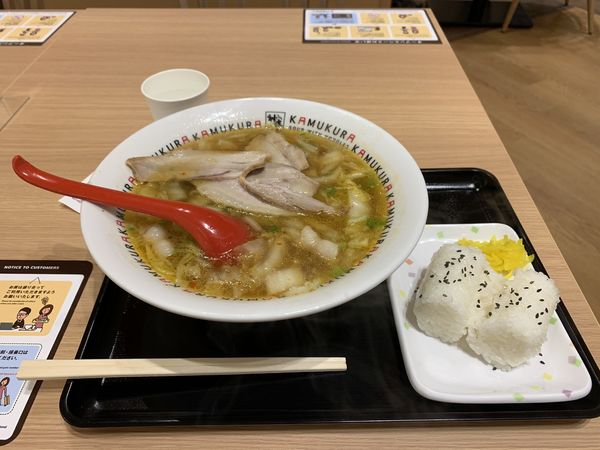 「おいしいラーメン」@どうとんぼり 神座 大阪国際空港店の写真