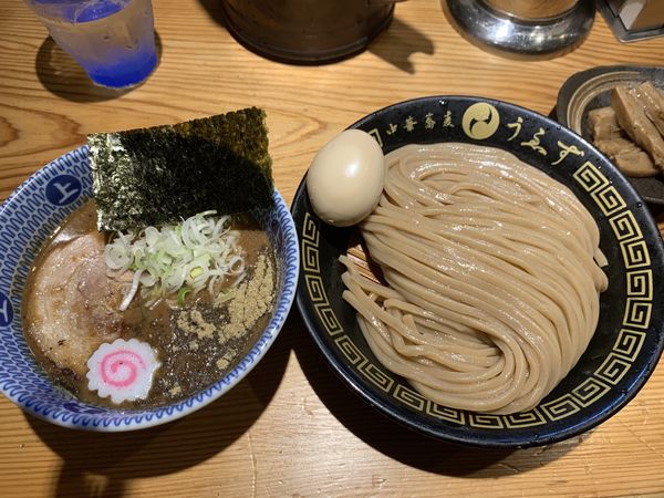 「つけめん　並　中」@中華蕎麦うゑずの写真