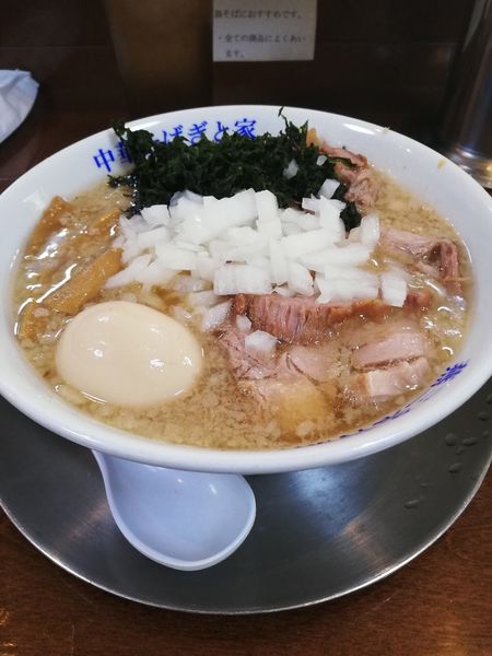 「特製背脂煮干そば」@燕三条中華そば ぎと家 武里本店の写真