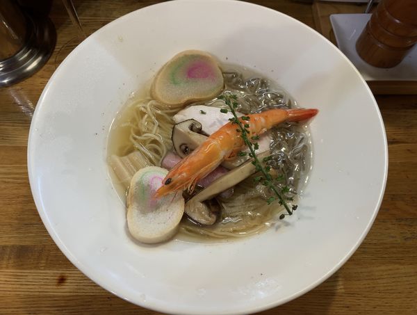 「【限定】秋麺 〜松茸らーめん〜（塩）」@麺庵 小島流の写真