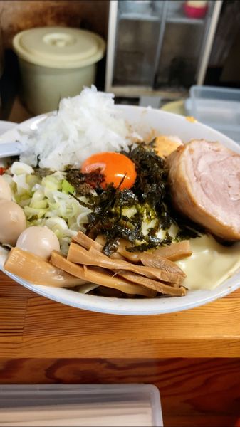 「たれそば 850 Wスープ100」@ハイマウントの写真