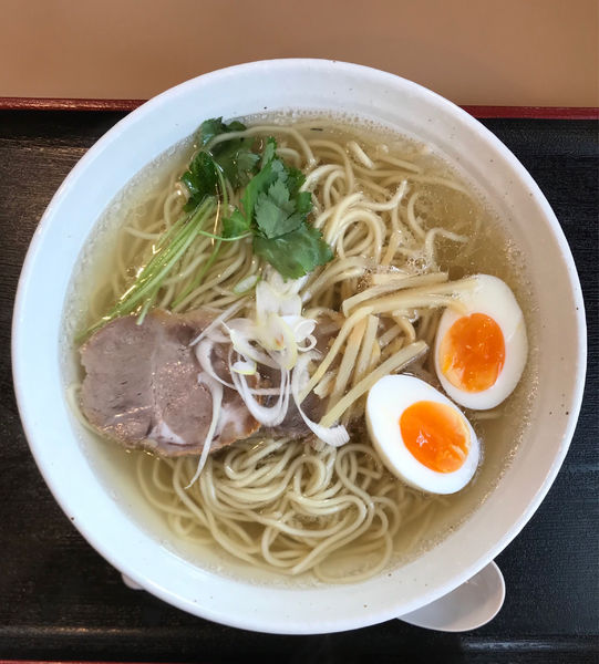 「心温そば　しお味」@麺魂 さまろの写真