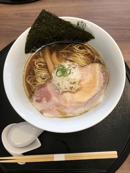 「煮干し中華そば」@中華そば 朧月夜の写真