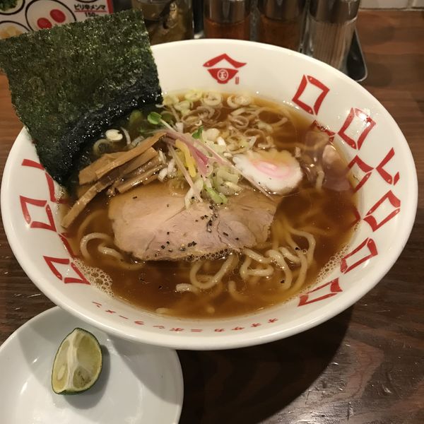 「【秋季限定】秋刀魚煮干しらーめん（￥950）」@煮干しらーめん 玉五郎 大阪駅前第四ビル店の写真