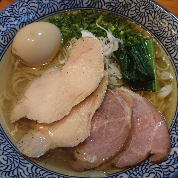 「特製鶏そば(塩)1000円」@麺屋いとうの写真