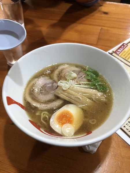 「しょうゆラーメン」@爆じゅう餃子 餃点の写真