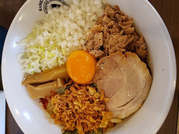 「まぜそば」@狼煙 東大宮店の写真