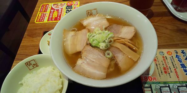 「喜多方ラーメン」@喜多方ラーメン坂内 新宿パークタワー店の写真