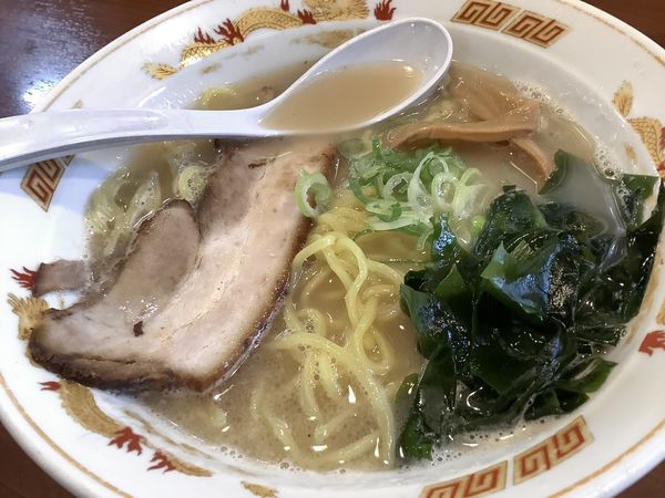 「函館塩らーめん　730円」@壱龍 大磯店の写真