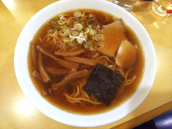 「ラーメン　580円」@竹の家の写真