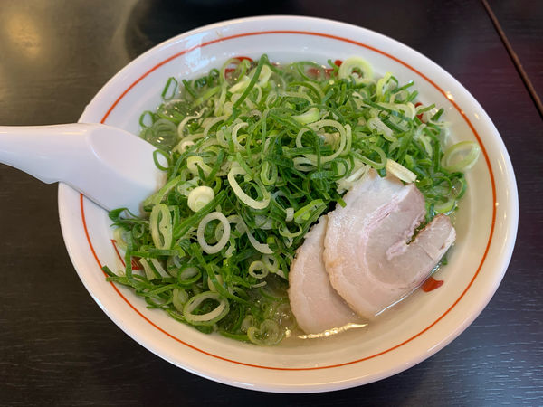 「ねぎぼっこしラーメン」@博多長浜屋台やまちゃん 銀座店の写真