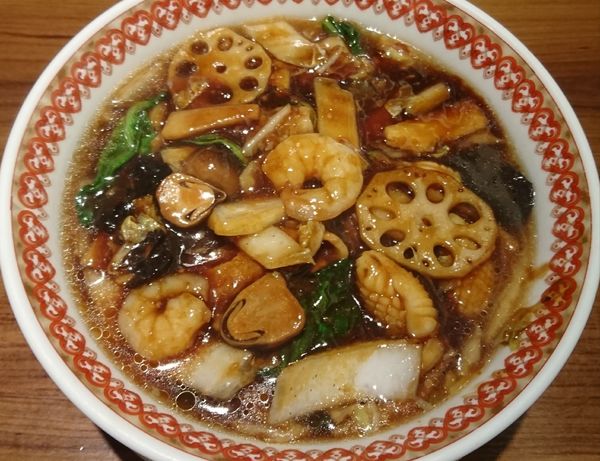 「五目とろみ麺 ￥1100」@雲龍一包軒 ららぽーと富士見店の写真