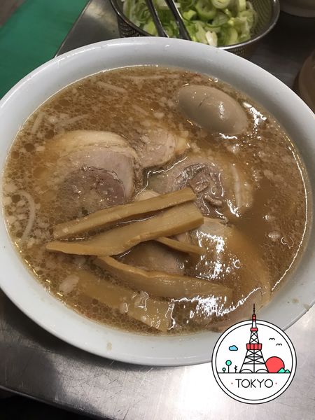「ラーメン＋玉子」@ホープ軒 千駄ヶ谷本店の写真