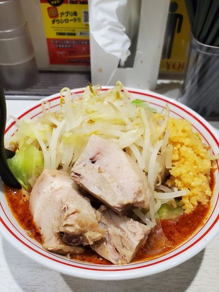 「濃厚巨豚北極　辛さ3倍」@蒙古タンメン 中本 東池袋店の写真