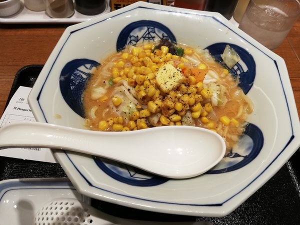 「コーンバターみそちゃんぽん　期間限定」@長崎ちゃんぽん リンガーハット 川越U_PLACE店の写真