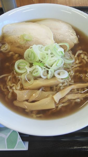 「煮干し中華ラーメン」@大かまど飯 津軽旨米屋の写真