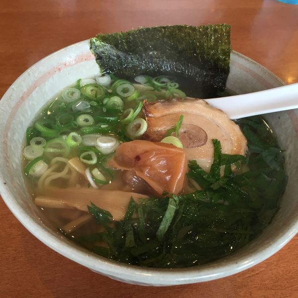 「梅じそラーメン」@ヌードルレストラン ライオンの写真