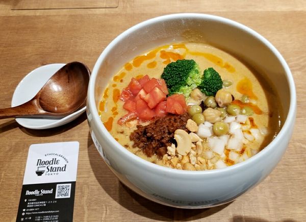 「ヴィーガンラーメン1200円」@Noodle Stand Tokyoの写真