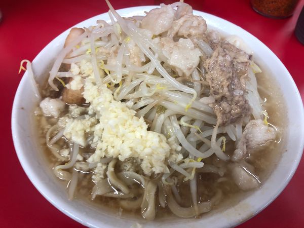 「ラーメン小」@ラーメン二郎 大宮公園駅前店の写真