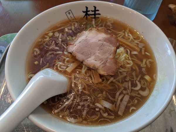 「ラーメン（小）」@煮干しだし醤油ラーメン 桂の写真