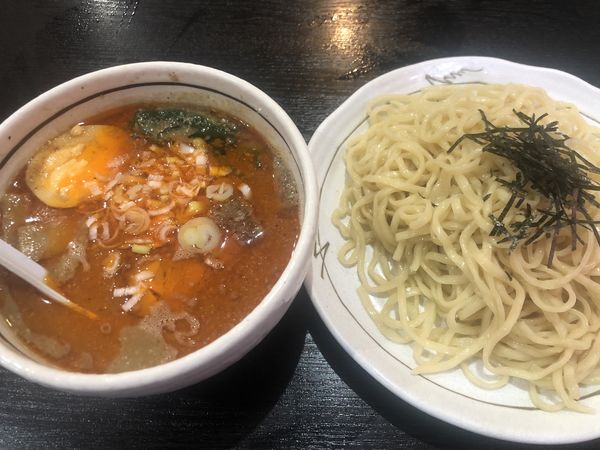 「坦々つけ麺・並・普通（830円）」@桃天花の写真