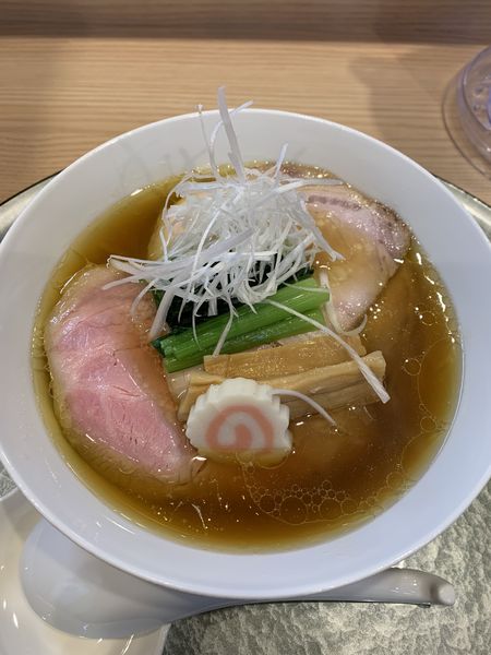 「深緑白出汁1100円 チャーシュー×2」@中華そば 深緑の写真