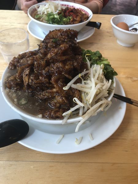 「肉汁麺レベルMAX」@肉汁麺ススム 秋葉原本店の写真