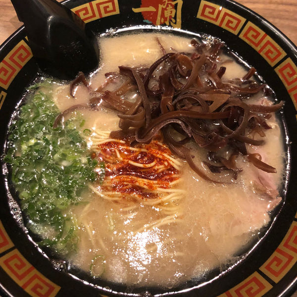 「ラーメン　890円　木耳　120円」@一蘭 前橋インター店の写真