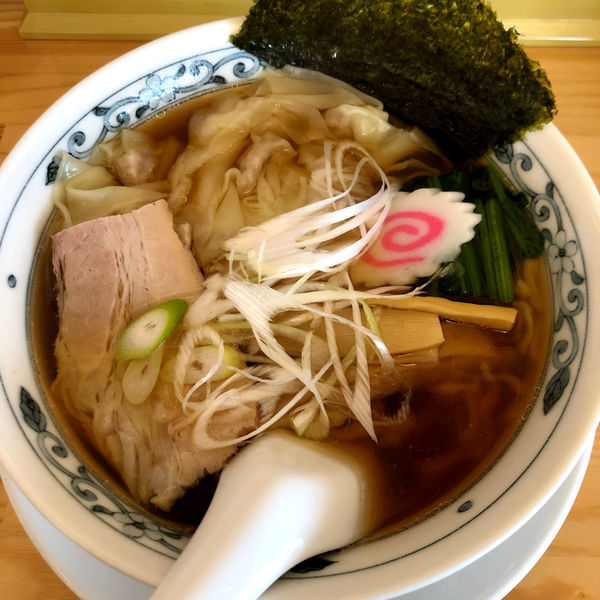 「ワンタン麺 850円」@白河ラーメン 小峰屋の写真