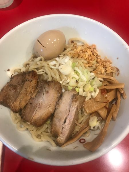 「味玉まぜそば（大盛）」@まぜそば 七の写真