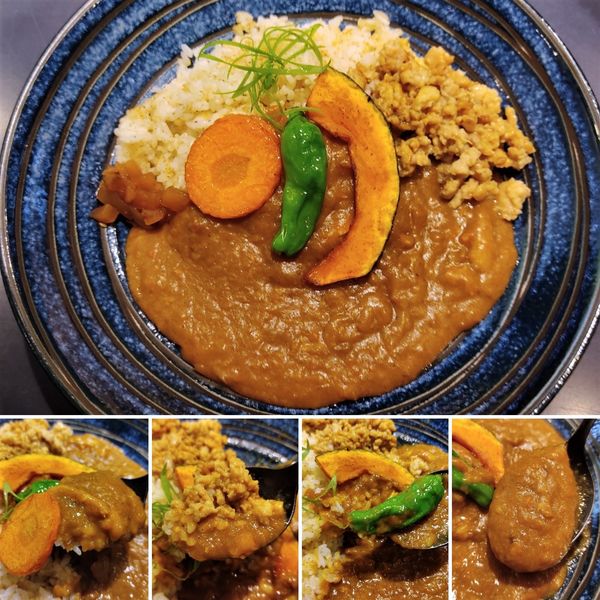 「鶏そぼろカレー 900円」@京風カレー おこしやすの写真