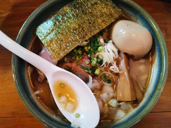 「にぼしそば醤油」@らーめん つけめん 和み屋の写真