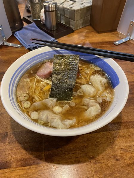 「ワンタン麺」@麺屋 悠の写真