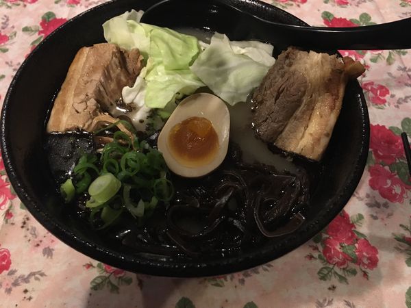 「大悟ブラック　大盛」@熊本ラーメン 大悟の写真