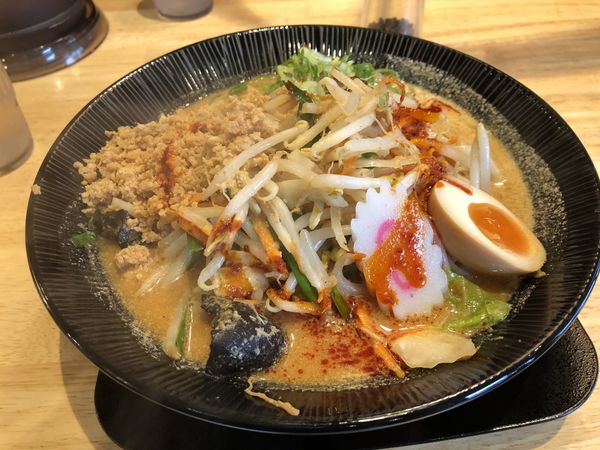 「ゴロゴロそぼろと野菜たっぷり坦々タンメン」@五穀みそらーめん 味噌屋蔵之介 ふじみ野大井店の写真