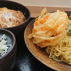 帆立天ざる中華