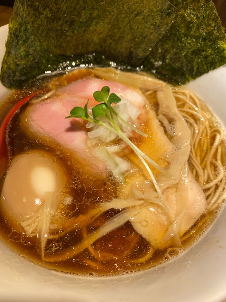 「味玉煮干し」@中華そば みやざきの写真