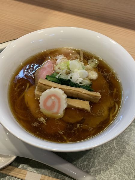 「深緑 黒出汁 1100円」@中華そば 深緑の写真