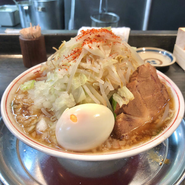 「小ラーメン640円 ※一味セルフのせ﻿」@麺屋 婆娑羅の写真