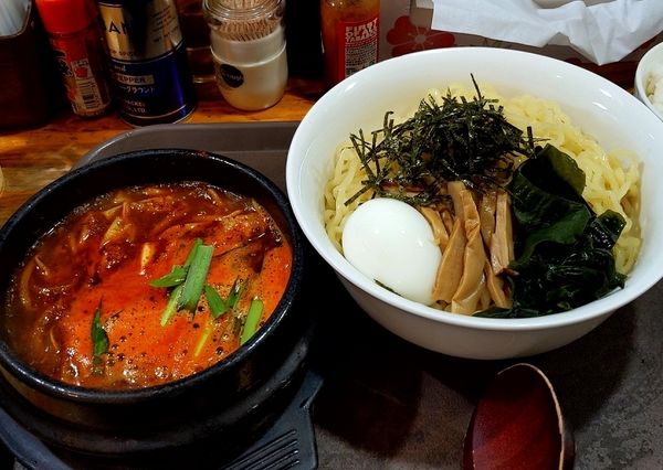 「鬼嫁つけ麺(家出)」@土鍋つけ麺 呑み処 談の写真