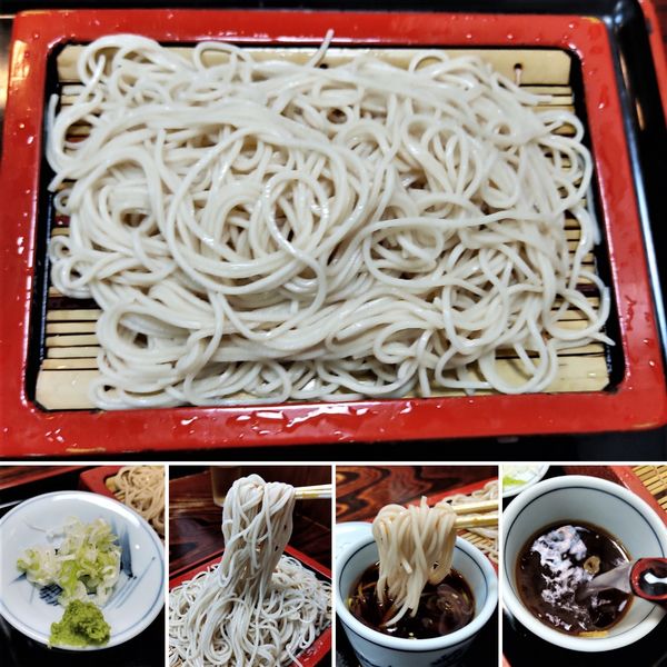 「もりそば　550円」@竹廼家の写真