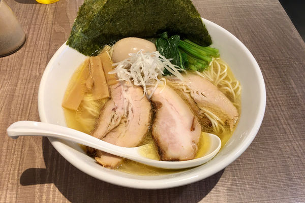 「海の塩中華そばスペシャル」@東大和ラーメン大冬樹Season2の写真