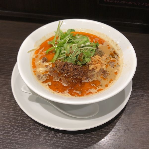 「担担麺（辛3・痺3）」@四川担担麺 阿吽 キッテグランシェ店の写真
