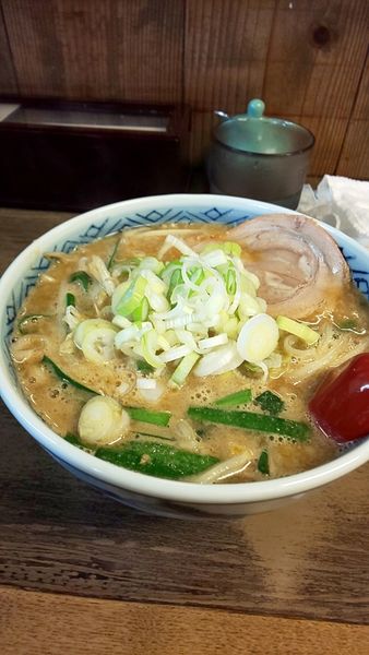 「味噌ラーメンミニ」@らーめん弁慶 堀切店の写真