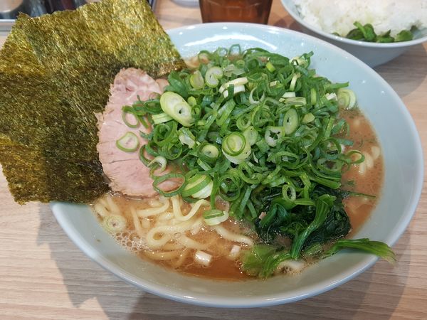 「ネギラーメン 中 ￥900」@らーめん 尾又家の写真