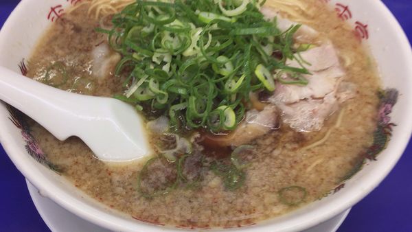 「ラーメン大盛背脂多め醤油濃いめ」@来来亭 福山蔵王店の写真