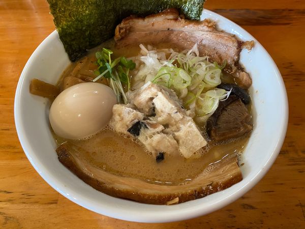 「特製あんこう味噌ラーメン（１１５０円）」@らーめん 和なり 千の写真