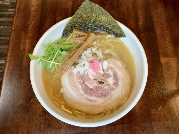 「鶏白湯醤油ラーメン　大盛」@麺処 丹治の写真