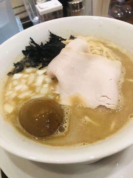 「味玉濃厚そば」@中華そば 山下の写真